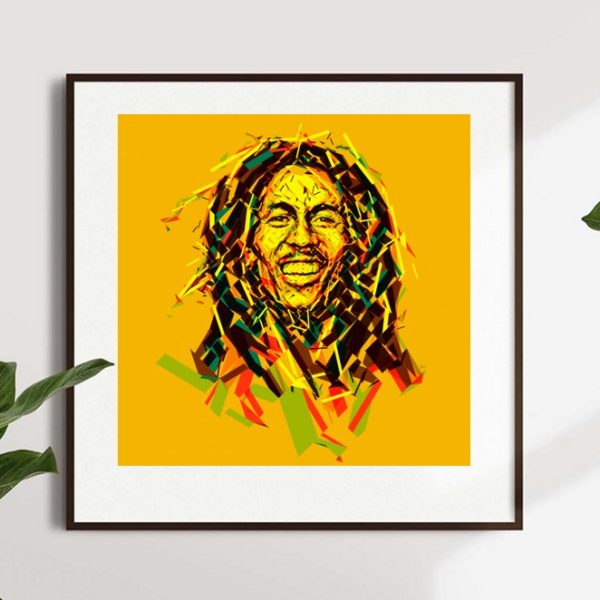 Bob Marley Collage Poster