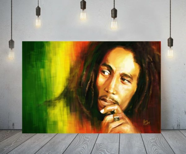 Bob Marley Legend Canvas Artwork