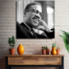 Malcolm X Photo on Canvas