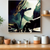 Mellow Mood Dance Canvas Artwork