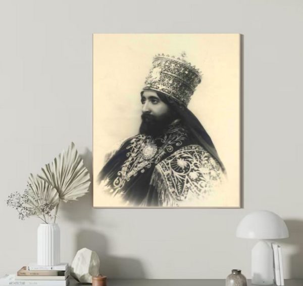 Emperor Haile Selassie I Canvas Print