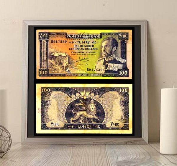 Ethiopian $100 Banknote