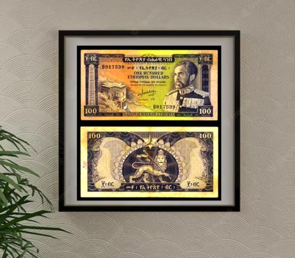 Ethiopian $100 Banknote