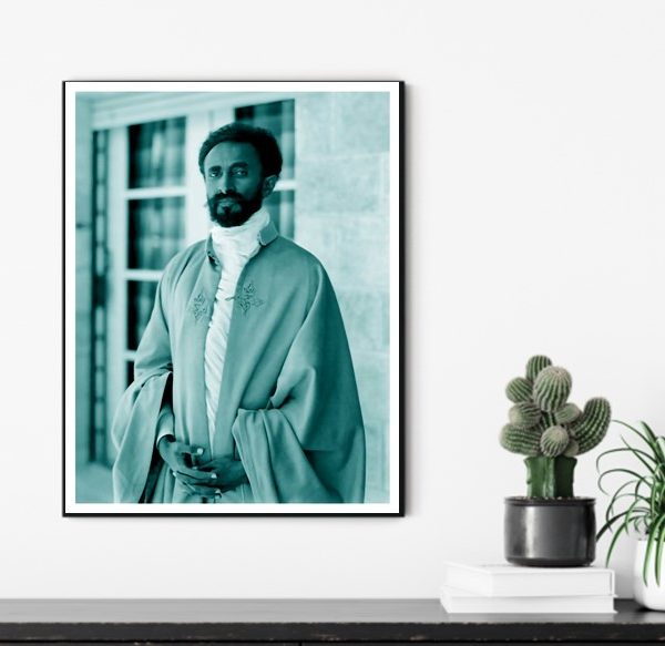 Emperor Haile Selassie I on Canvas