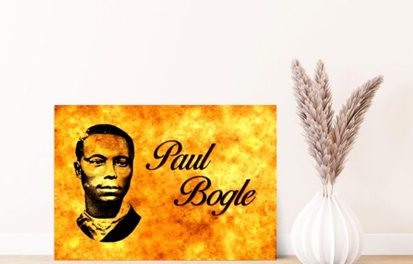 Paul Bogle on Canvas