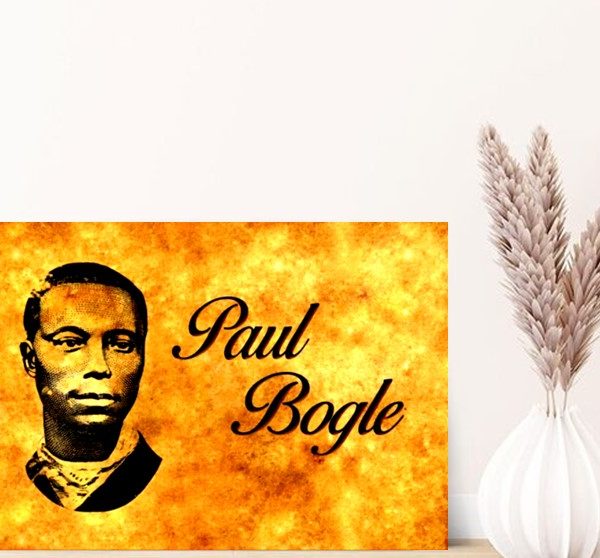 Paul Bogle on Canvas