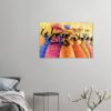 Southern Sisters: A Vibrant Ensemble: Canvas Print