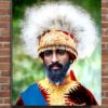 Emperor Haile Selassie Coronation Canvas Print