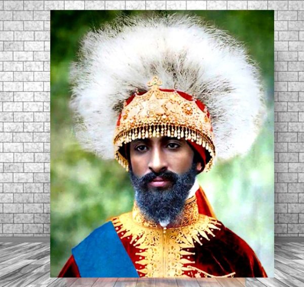 Emperor Haile Selassie Coronation Canvas Print