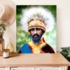 Emperor Haile Selassie Coronation Canvas Print