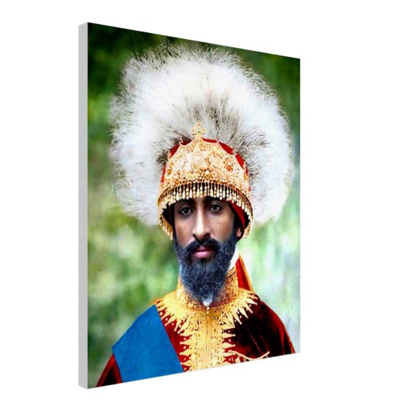 Emperor Haile Selassie Coronation Canvas Print