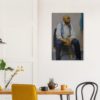 The Jazz Player Canvas Print