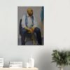 The Jazz Player Canvas Print