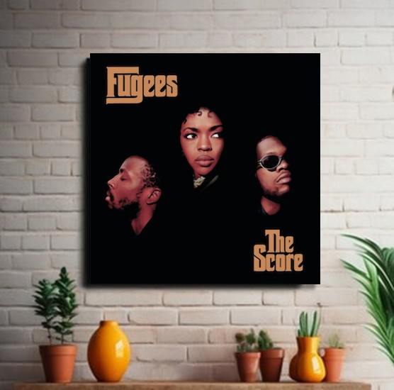 Fugees - The Score Album Cover on Canvas 2 Fugees - The Score