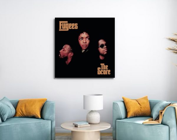 Fugees - The Score Album Cover on Canvas 3 Fugees - The Score