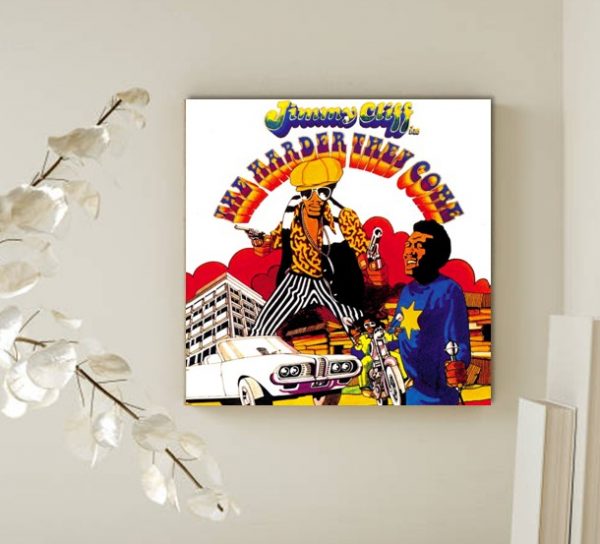 The Harder They Come Album Cover on Canvas 1 The Harder They Come
