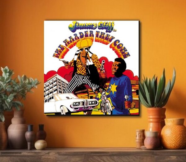The Harder They Come Album Cover on Canvas 2 The Harder They Come