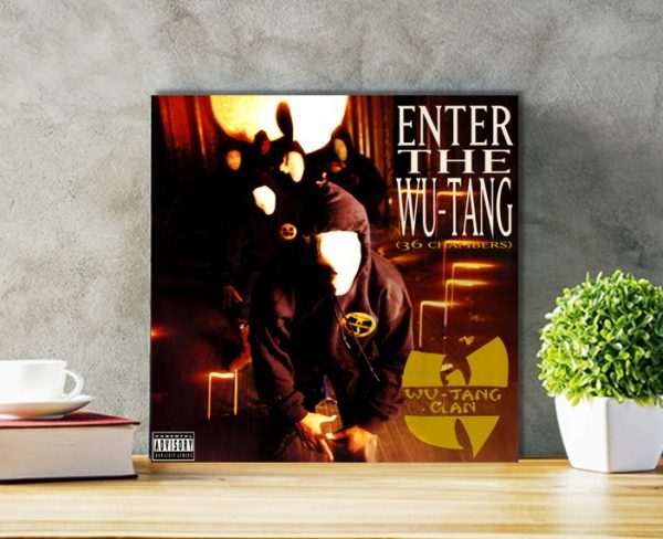 Wu-Tang Clan – Enter The Wu-Tang (36 Chambers) Album Cover on Canvas 1 Wu-Tang Clan – Enter The Wu-Tang (36 Chambers)