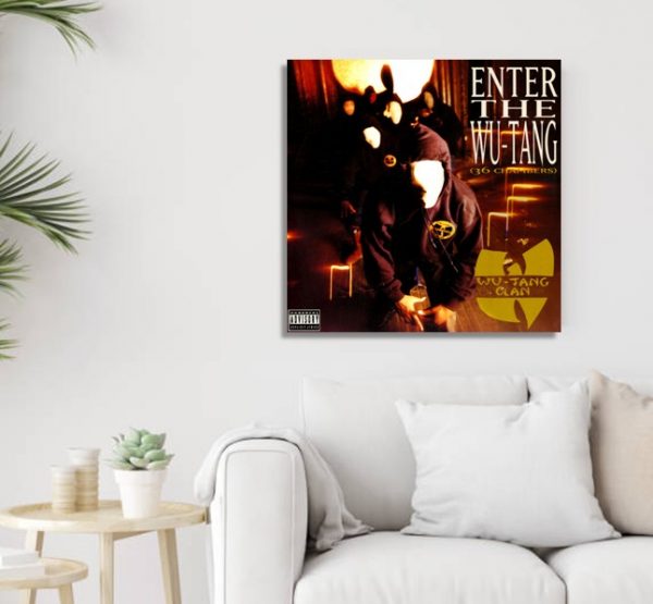 Wu-Tang Clan – Enter The Wu-Tang (36 Chambers) Album Cover on Canvas 2 Wu-Tang Clan – Enter The Wu-Tang (36 Chambers)