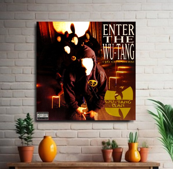 Wu-Tang Clan – Enter The Wu-Tang (36 Chambers) Album Cover on Canvas 3 Wu-Tang Clan – Enter The Wu-Tang (36 Chambers)