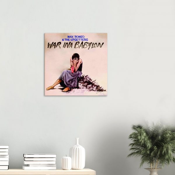 Max Romeo - War in Babylon Canvas Print 1 Max Romeo - War in Babylon Canvas Print 1
