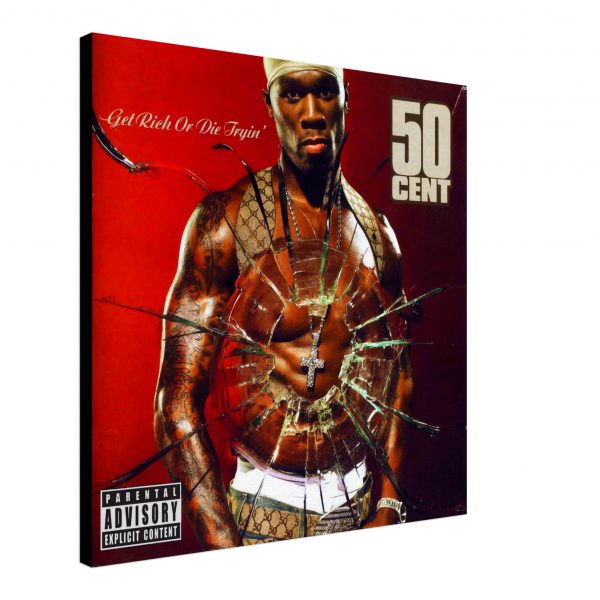 50 Cent – Get Rich Or Die Tryin' Canvas Print