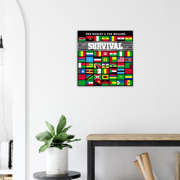 Bob Marley and The Wailers – Survival Canvas Print 1