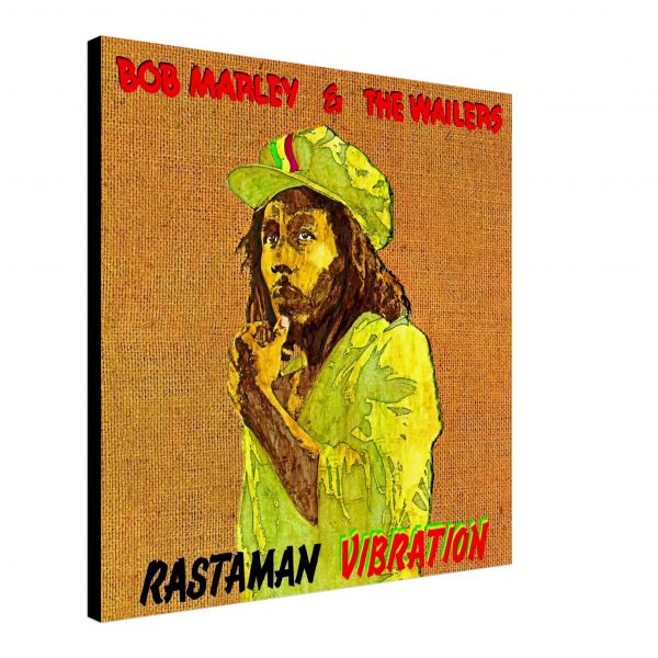 Bob Marley and The Wailers – Rastaman Vibration Canvas Print