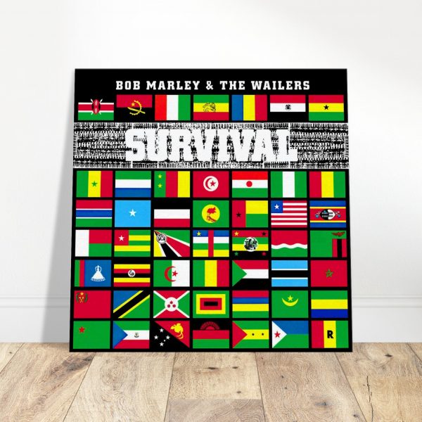 Bob Marley and The Wailers – Survival Canvas Print 5