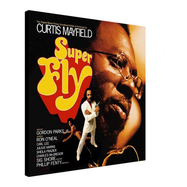 Curtis Mayfield – Superfly Canvas Print