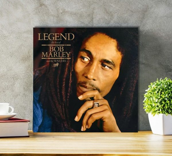 Bob Marley & The Wailers – Legend Album Cover on Canvas 1 Bob Marley and The Wailers – Legend