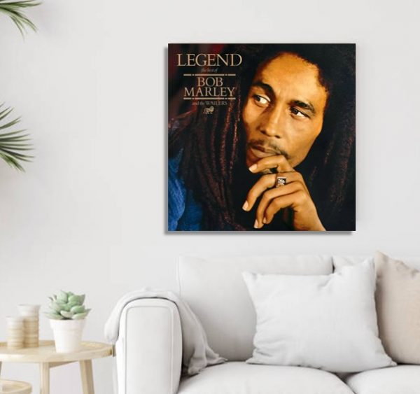 Bob Marley & The Wailers – Legend Album Cover on Canvas 4 Bob Marley and The Wailers – Legend