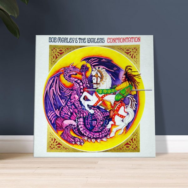 Bob Marley and The Wailers – Confrontation Canvas Print 5