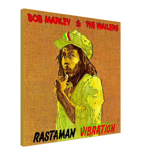 Bob Marley and The Wailers – Rastaman Vibration Canvas Print