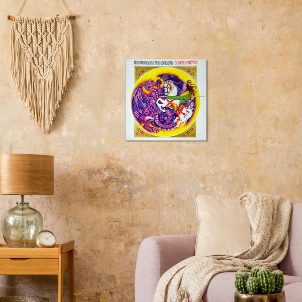 Bob Marley and The Wailers – Confrontation Canvas Print 2 Bob Marley and The Wailers – Confrontation Canvas Print 1